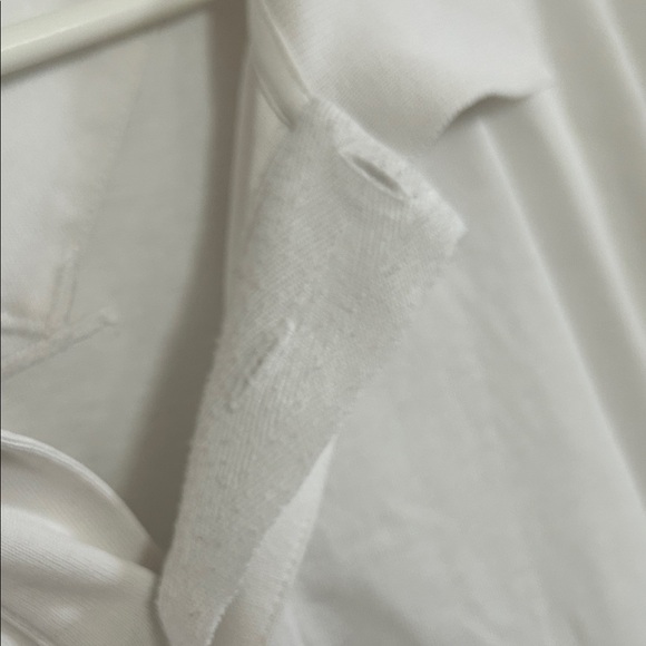 KENZO Paris Men’s Stripe Logo Pique Polo Shirt White Black XXL - Picture 3 of 5